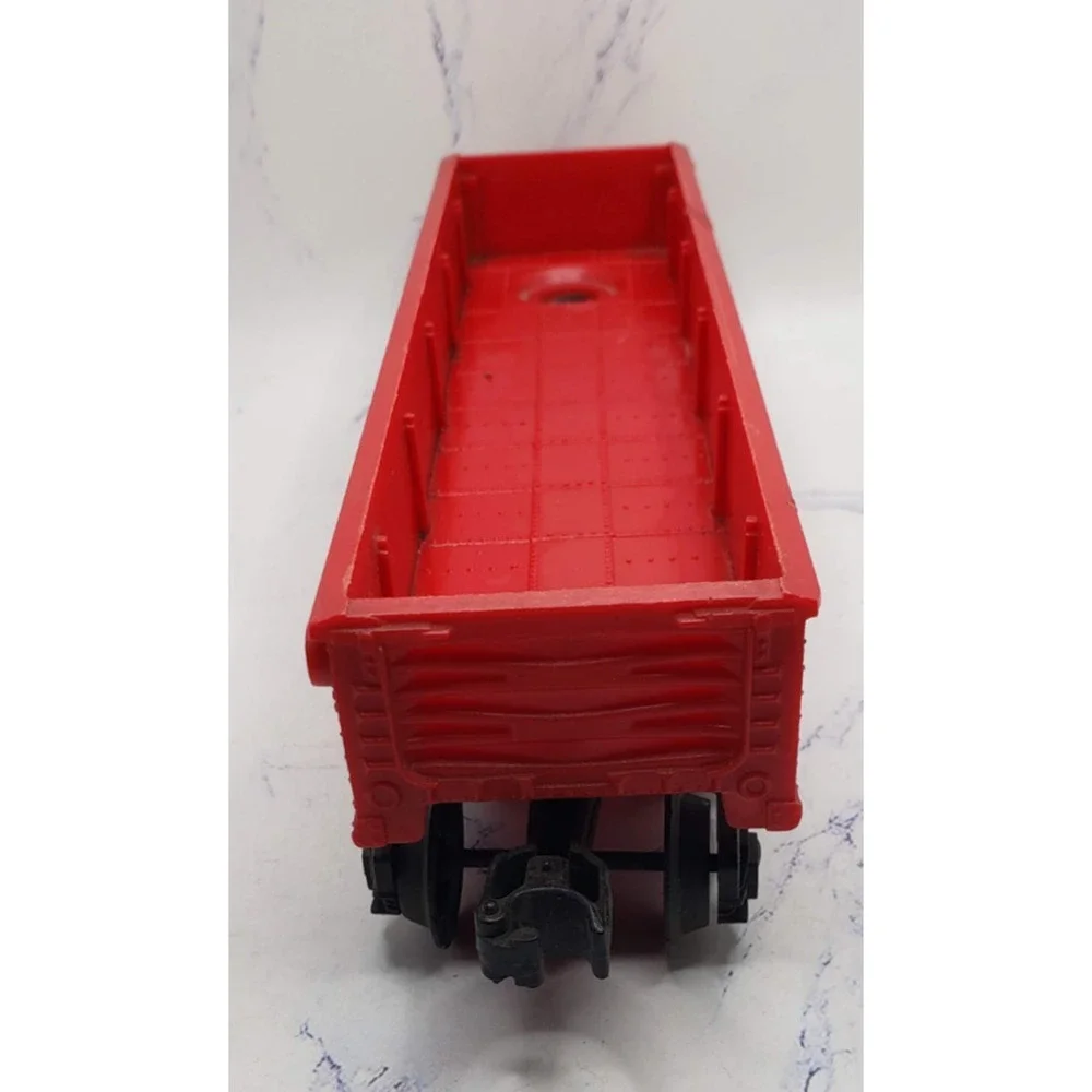Lionel 027 Gauge Southern Pacific Lines SP 9032 Red Plastic Train Gondola